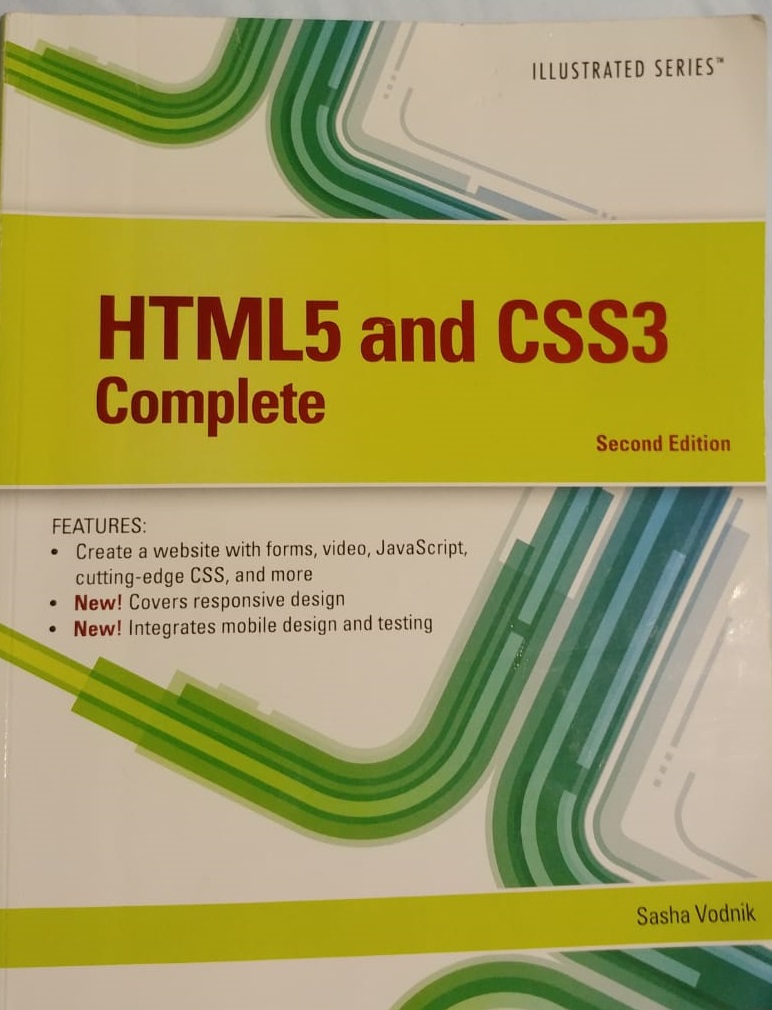 html and css book